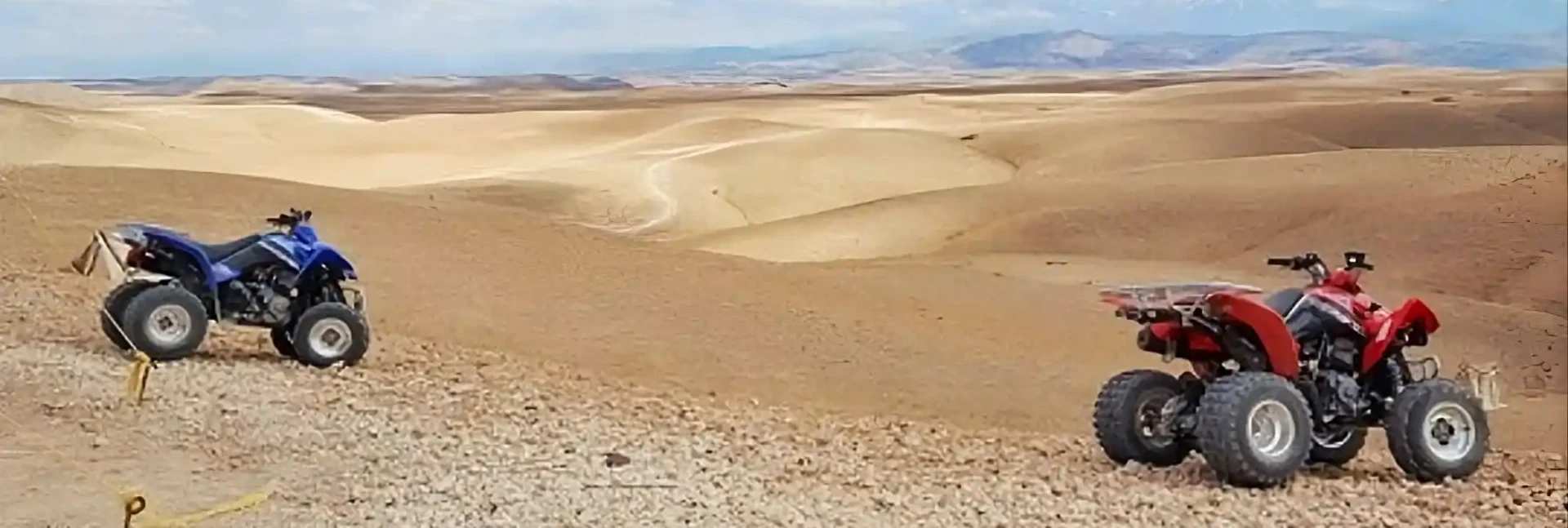 Excursion en quad dans le désert d'Agafay près de Marrakech