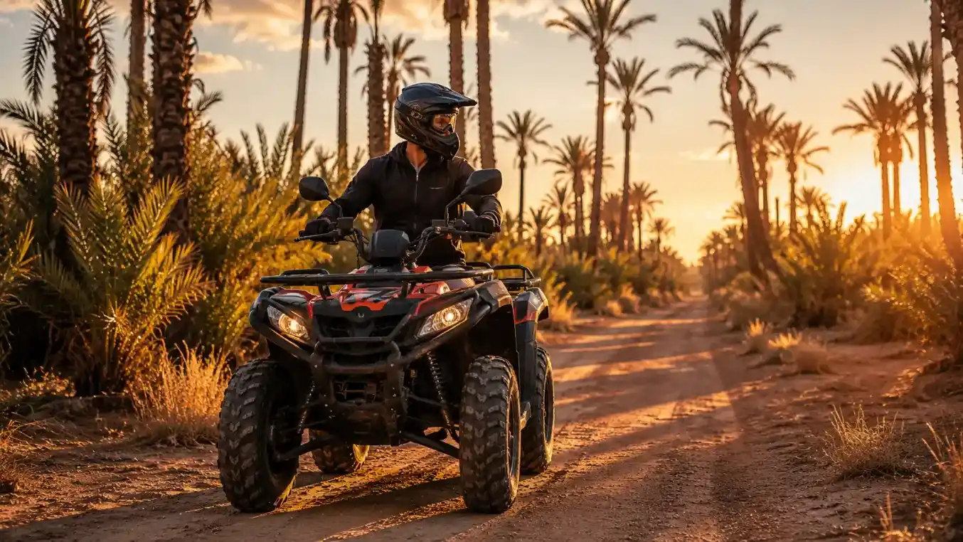 Excursion quad privée VIP dans la Palmeraie de Marrakech